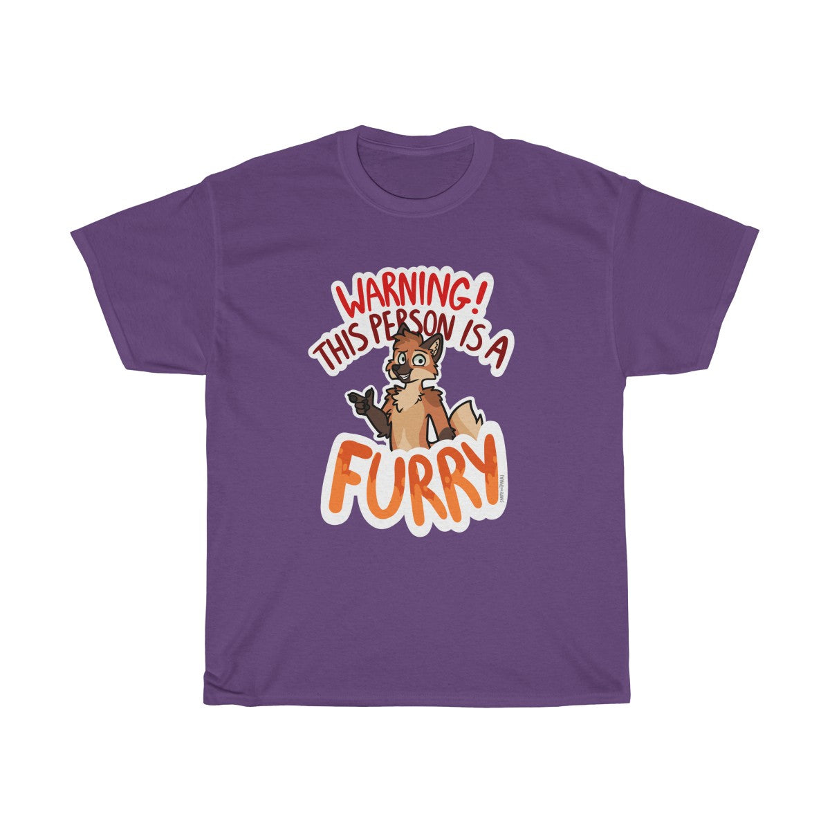 Maned Wolf - T-Shirt T-Shirt Sammy The Tanuki Purple S 