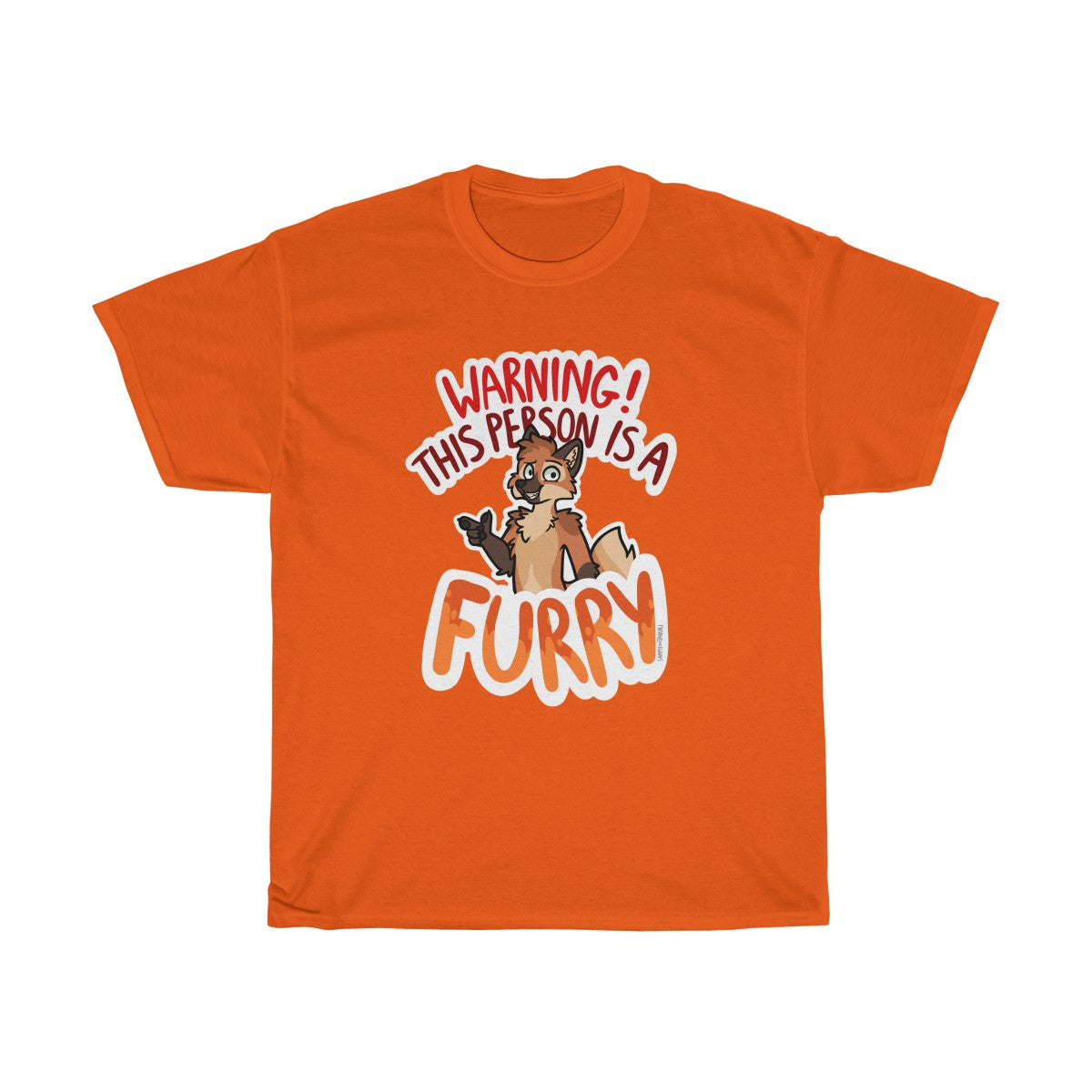 Maned Wolf - T-Shirt T-Shirt Sammy The Tanuki Orange S 