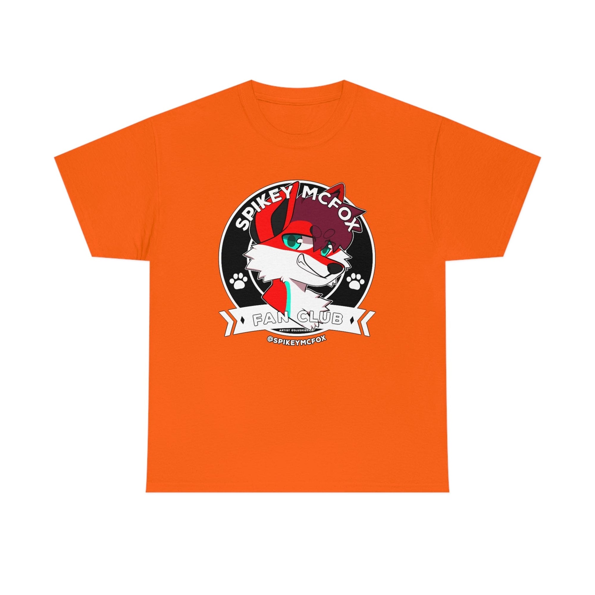 McFox Fan Club - T-Shirt T-Shirt AFLT-Spikey McFox Orange S 