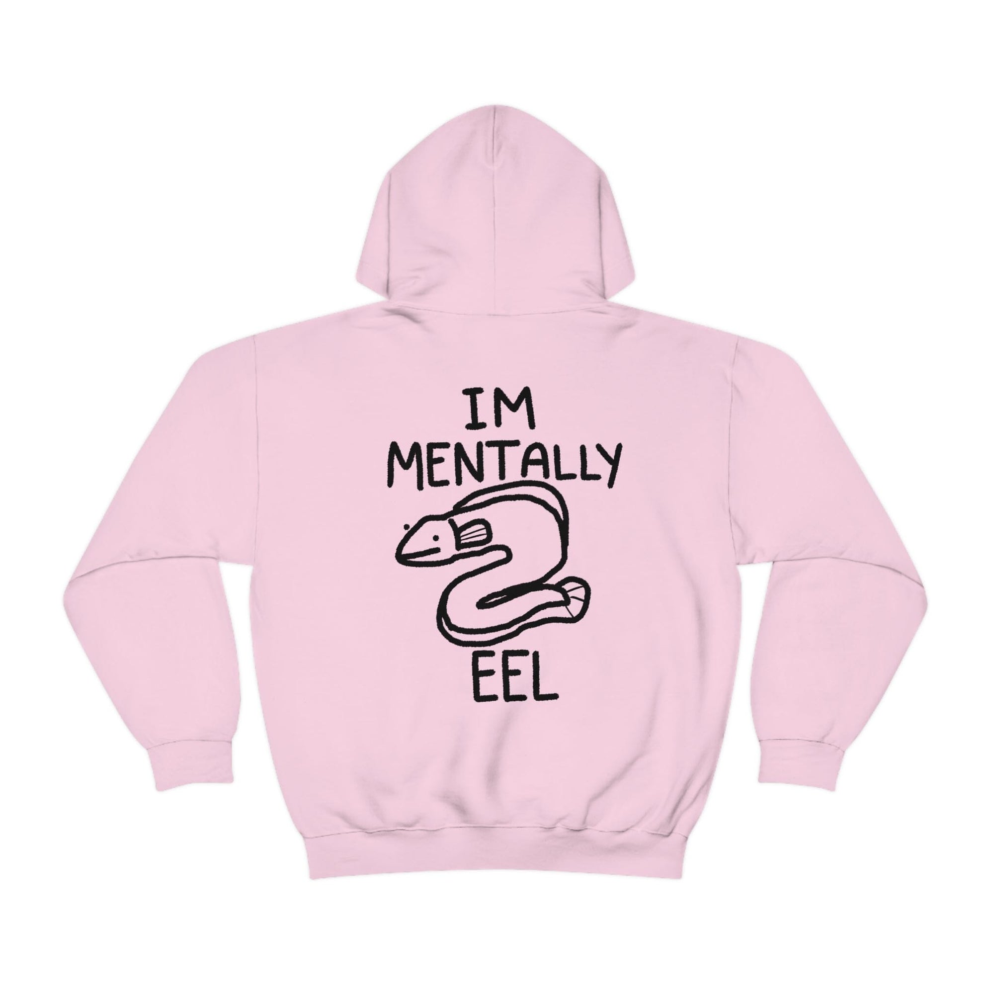 Mentally Eel - Hoodie Hoodie Ooka Light Pink S 