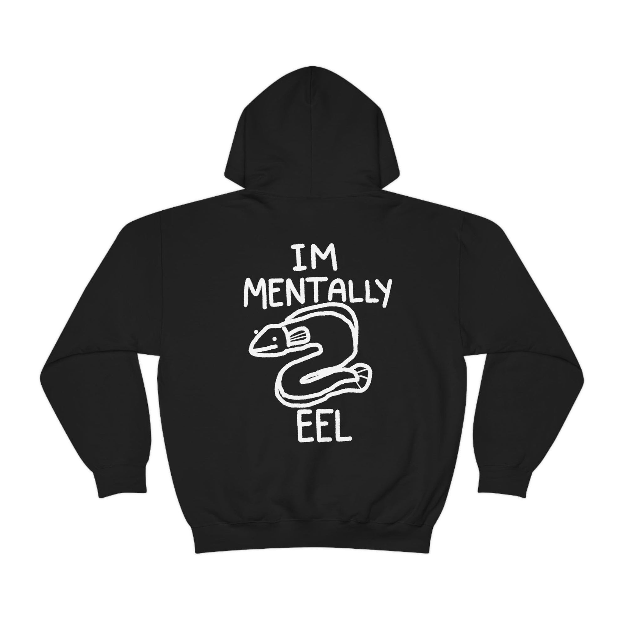 Mentally Eel - Hoodie Hoodie Ooka Black S 