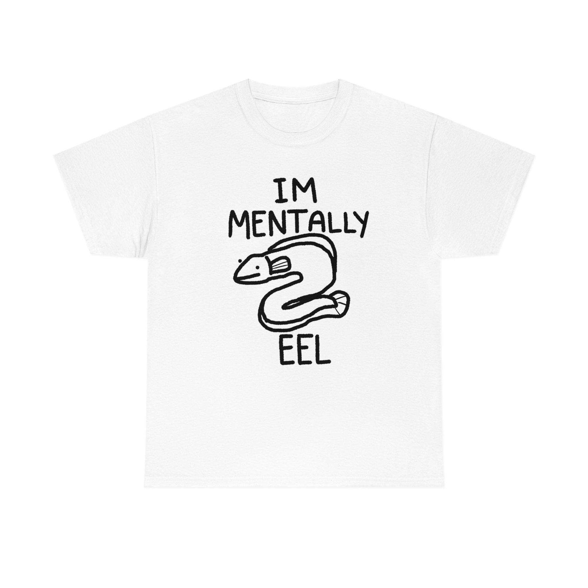 Mentally Eel - T-Shirt T-Shirt Ooka White S 