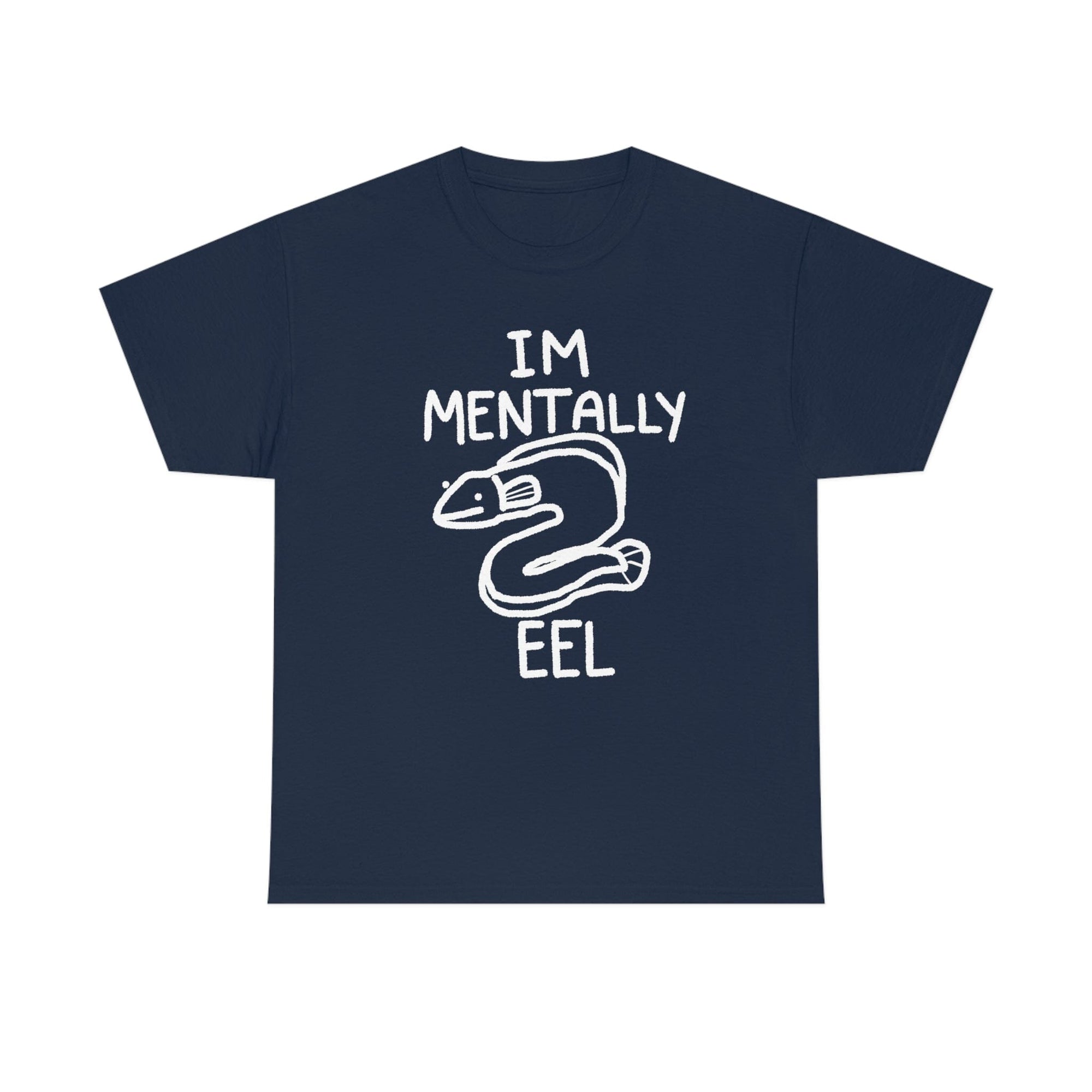 Mentally Eel - T-Shirt T-Shirt Ooka Navy Blue S 