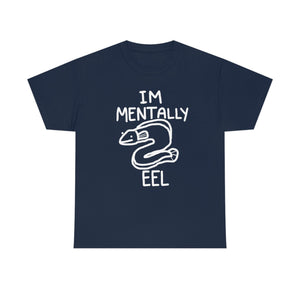 Mentally Eel - T-Shirt T-Shirt Ooka Navy Blue S 