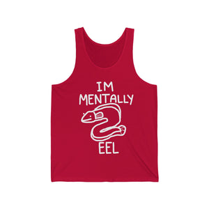 Mentally Eel - Tank Top Tank Top Ooka Red XS 