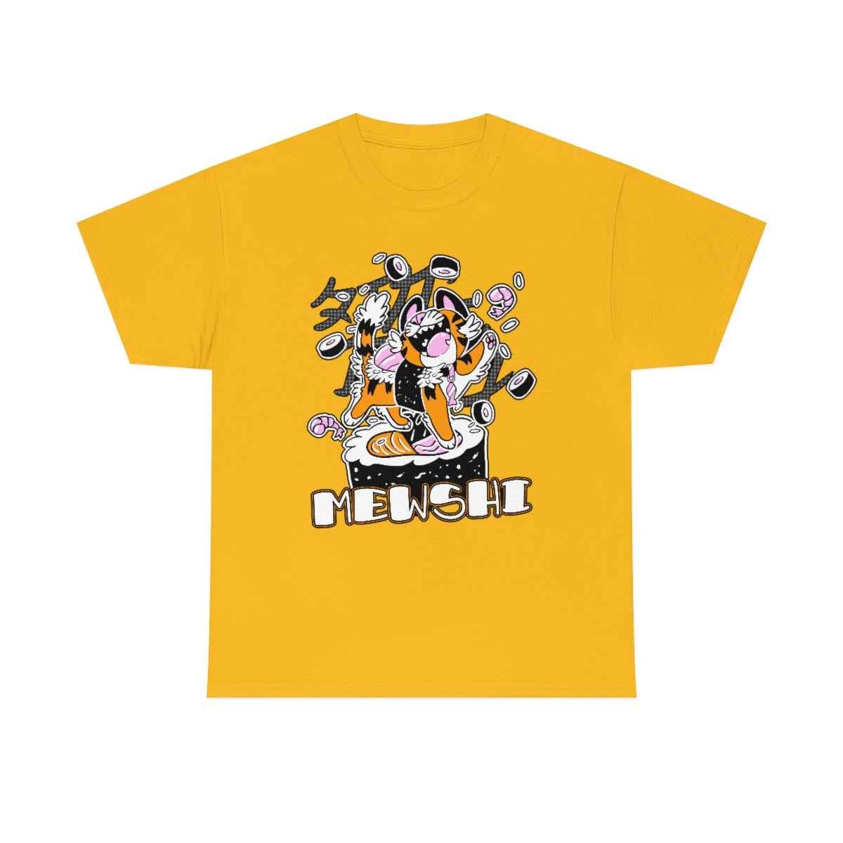 Mewshi - T-Shirt T-Shirt Crunchy Crowe Gold S 