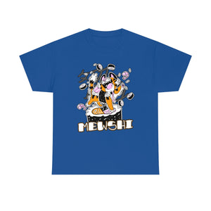 Mewshi - T-Shirt T-Shirt Crunchy Crowe Royal Blue S 