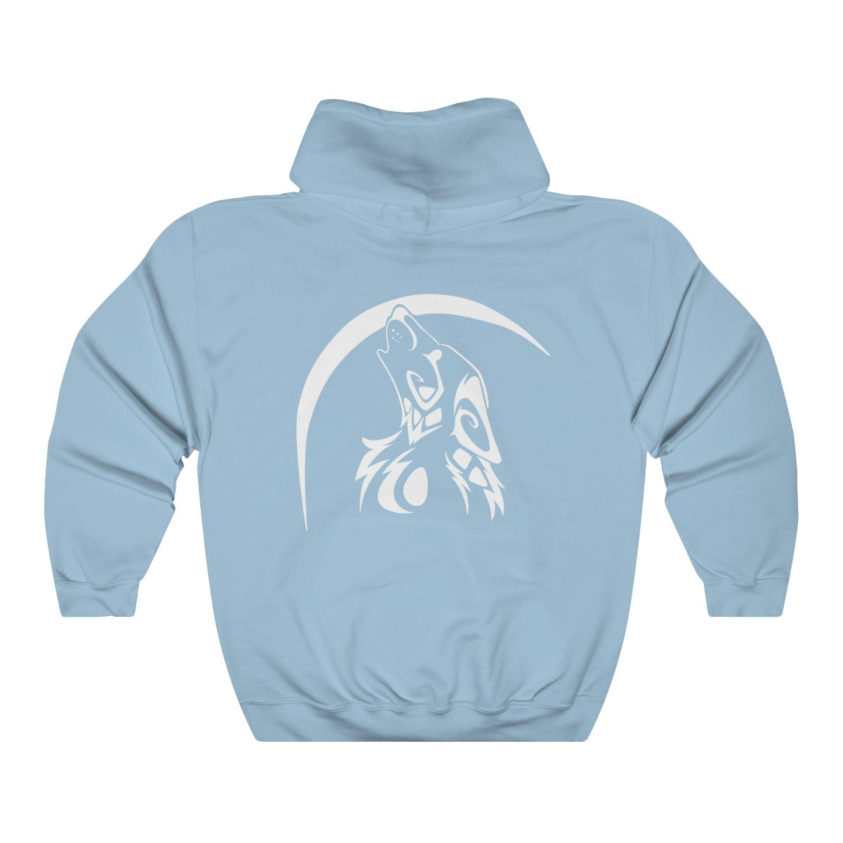 Moon Wolf - Hoodie Hoodie Dire Creatures Light Blue S 