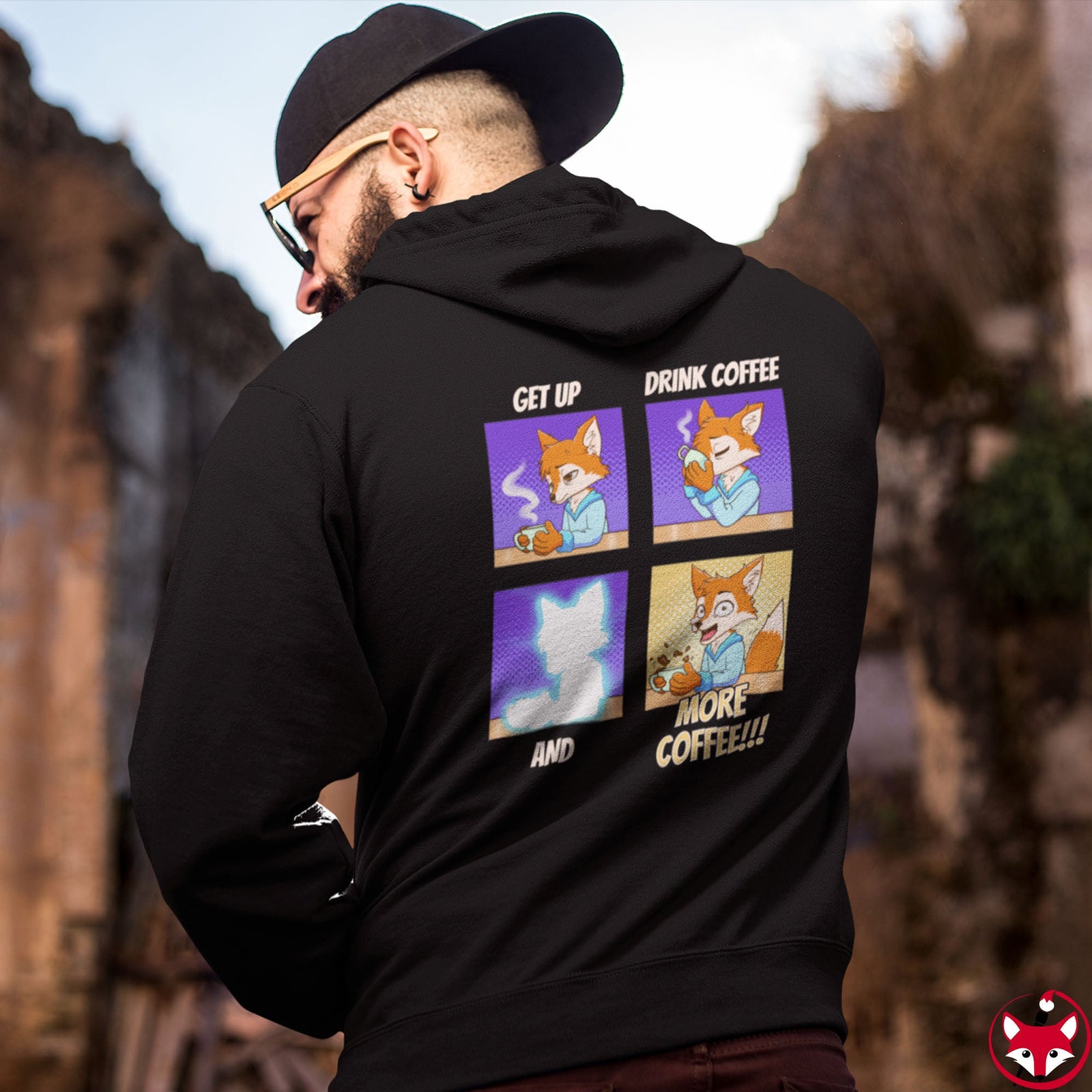 More Coffee - Hoodie Hoodie Artworktee 