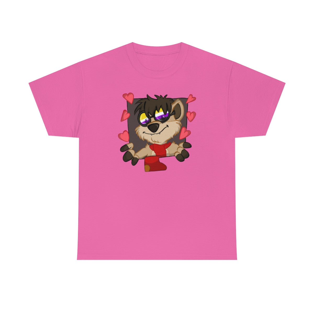 Non Binary - T-Shirt T-Shirt Thabo Meerkat Pink S 
