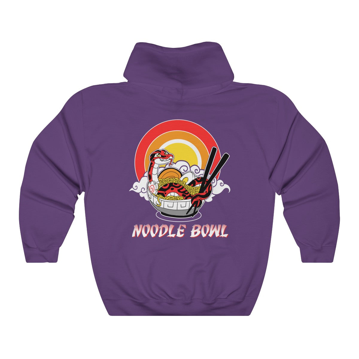Noodle Bowl - Hoodie Hoodie Crunchy Crowe Purple S 
