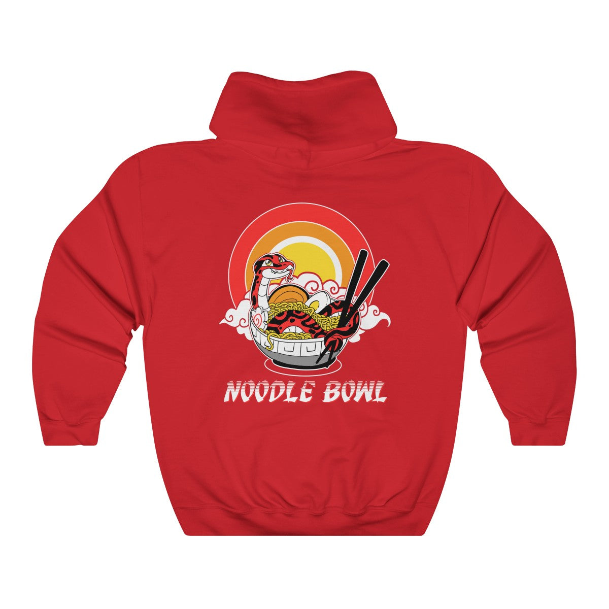 Noodle Bowl - Hoodie Hoodie Crunchy Crowe Red S 