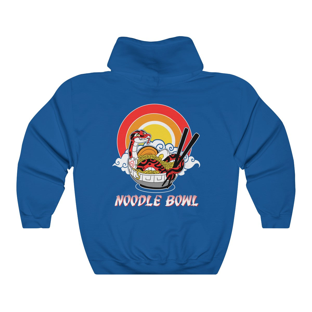 Noodle Bowl - Hoodie Hoodie Crunchy Crowe Royal Blue S 