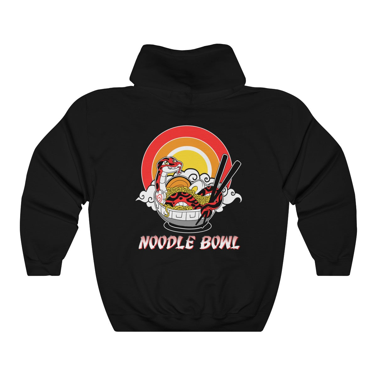 Noodle Bowl - Hoodie Hoodie Crunchy Crowe Black S 