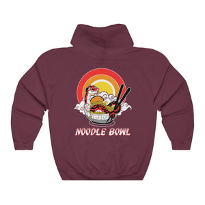 Noodle Bowl - Hoodie Hoodie Crunchy Crowe Maroon S 