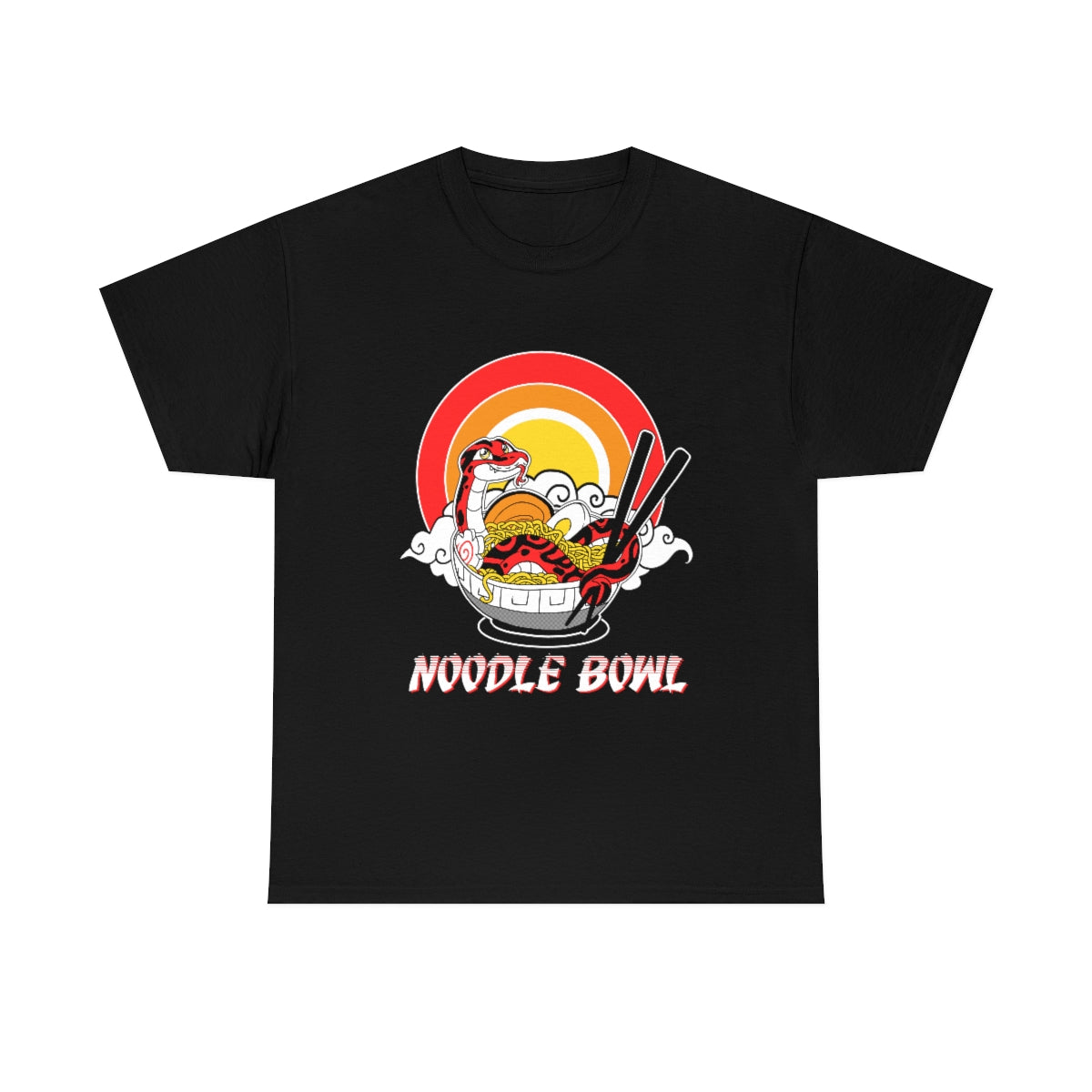 Noodle Bowl - T-Shirt T-Shirt Crunchy Crowe Black S 