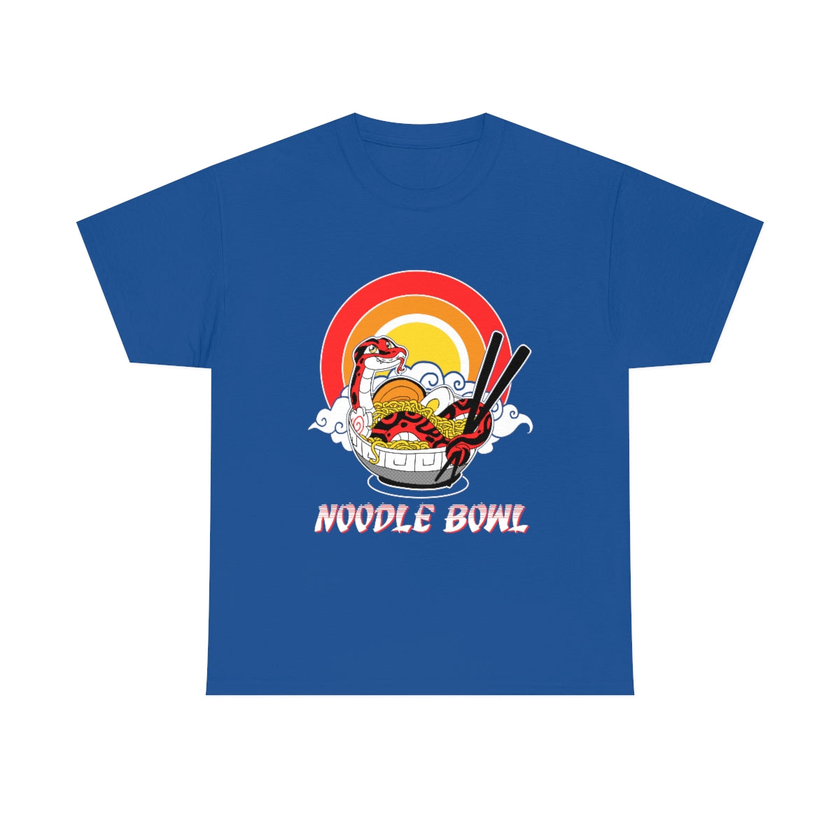 Noodle Bowl - T-Shirt T-Shirt Crunchy Crowe Royal Blue S 
