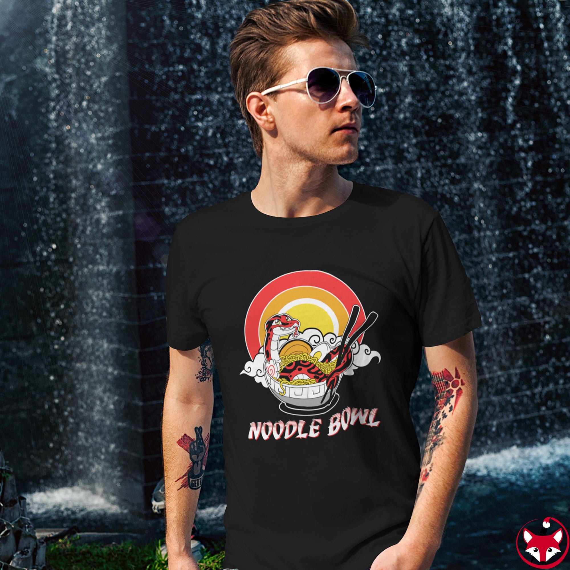 Noodle Bowl - T-Shirt T-Shirt Crunchy Crowe 