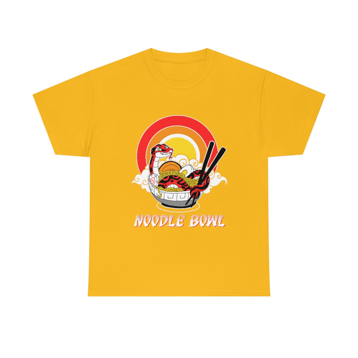 Noodle Bowl - T-Shirt T-Shirt Crunchy Crowe Gold S 