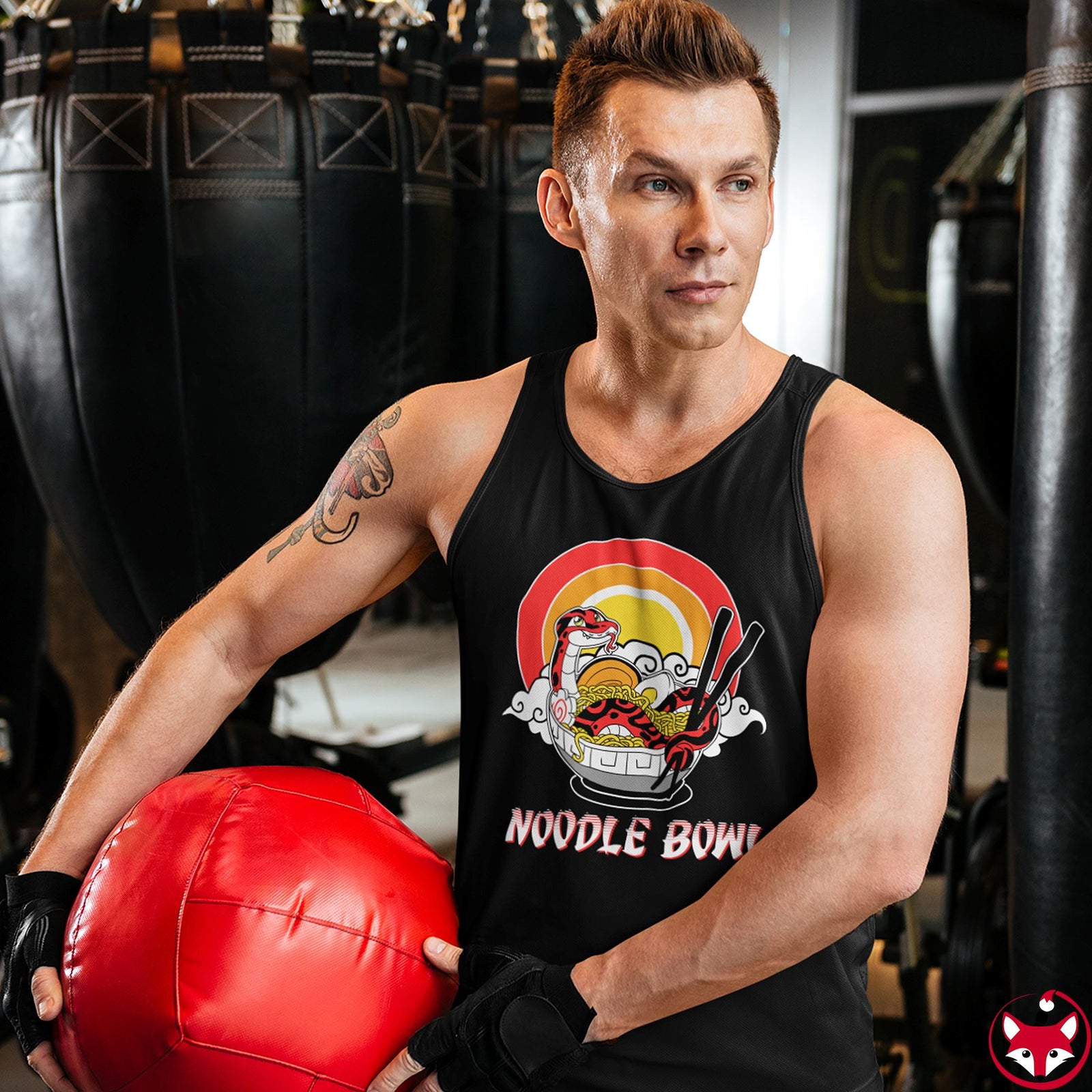 Noodle Bowl - Tank Top Tank Top Crunchy Crowe 