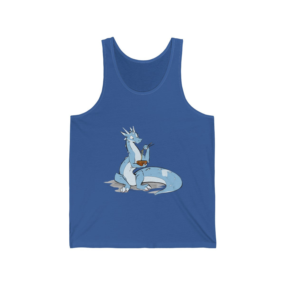 Noodle Derg - Tank Top Tank Top Zenonclaw Royal Blue XS 