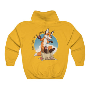 Oh For Fox Sake Brown Text - Hoodie Hoodie Paco Panda Gold S 