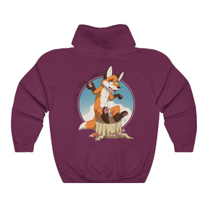 Oh For Fox Sake Brown Text - Hoodie Hoodie Paco Panda Maroon S 