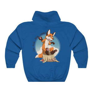 Oh For Fox Sake Brown Text - Hoodie Hoodie Paco Panda Royal Blue S 