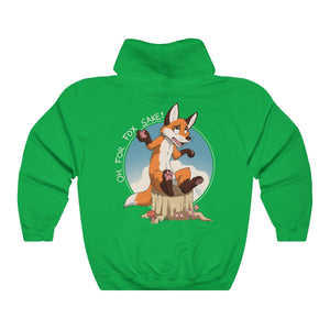 Oh For Fox Sake White Text - Hoodie Hoodie Paco Panda Green S 