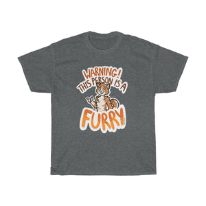 Orange Cat - T-Shirt T-Shirt Sammy The Tanuki Dark Heather S 