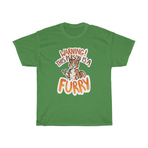Orange Cat - T-Shirt T-Shirt Sammy The Tanuki Green S 