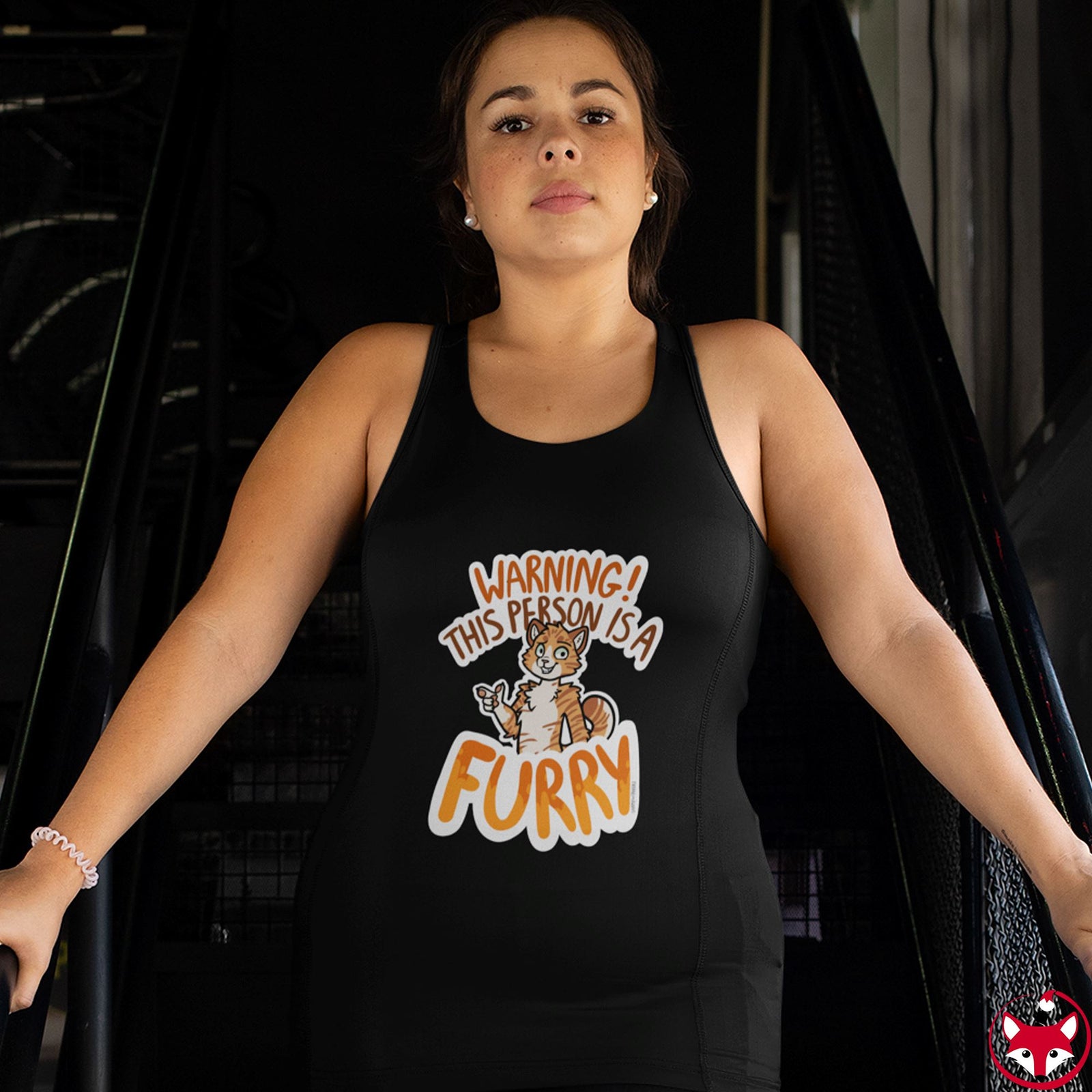 Orange Cat - Tank Top Tank Top Sammy The Tanuki 
