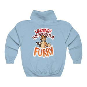 Orange Fox - Hoodie Hoodie Sammy The Tanuki Light Blue S 