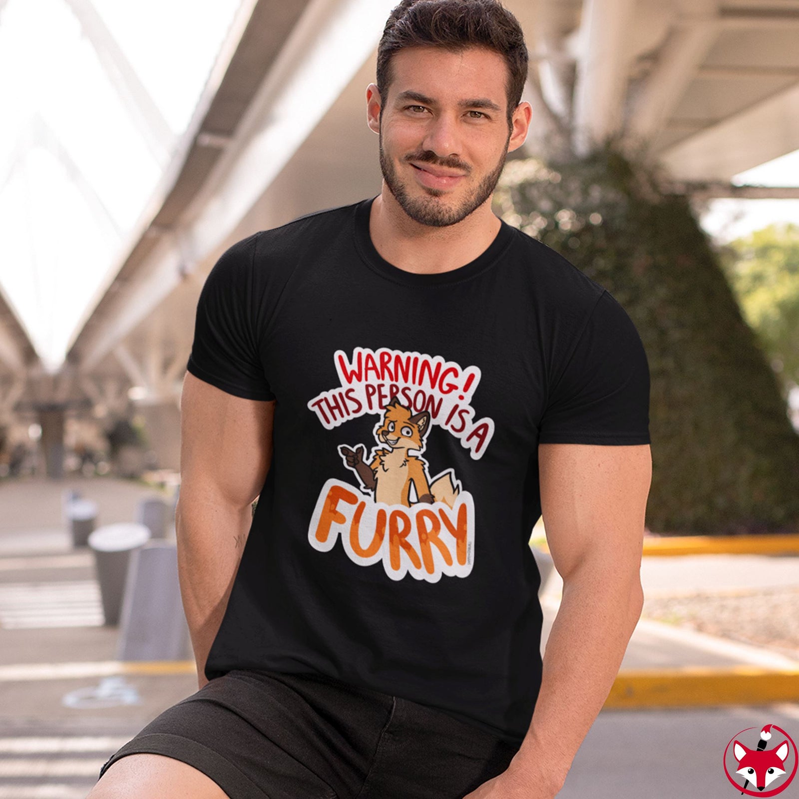 Orange Fox - T-Shirt T-Shirt Sammy The Tanuki 