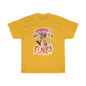 Orange Fox - T-Shirt T-Shirt Sammy The Tanuki Gold S 