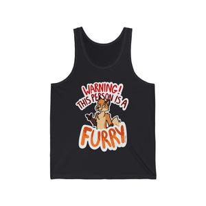 Orange Fox - Tank Top Tank Top Sammy The Tanuki Dark Grey XS 