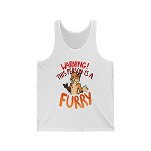 Orange Fox - Tank Top Tank Top Sammy The Tanuki White XS 