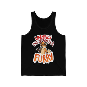 Orange Fox - Tank Top Tank Top Sammy The Tanuki Black XS 