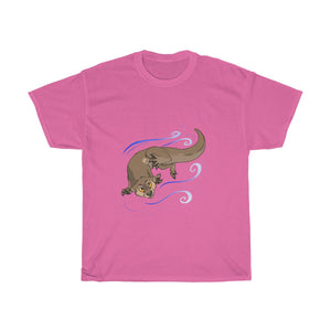Otter - T-Shirt T-Shirt Dire Creatures Pink S 