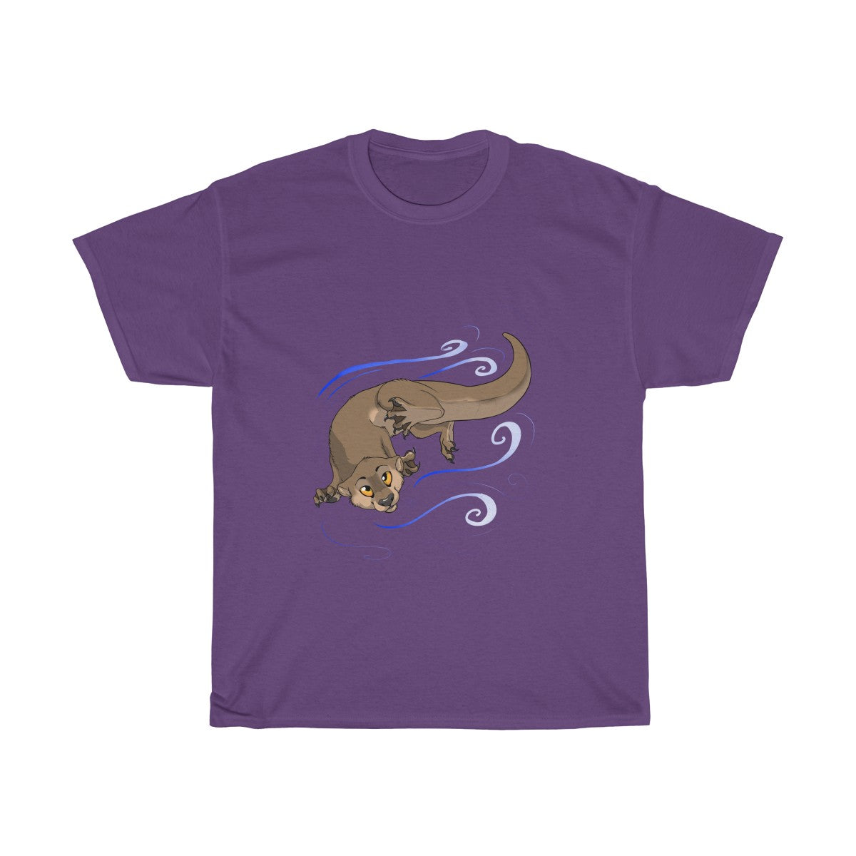 Otter - T-Shirt T-Shirt Dire Creatures Purple S 