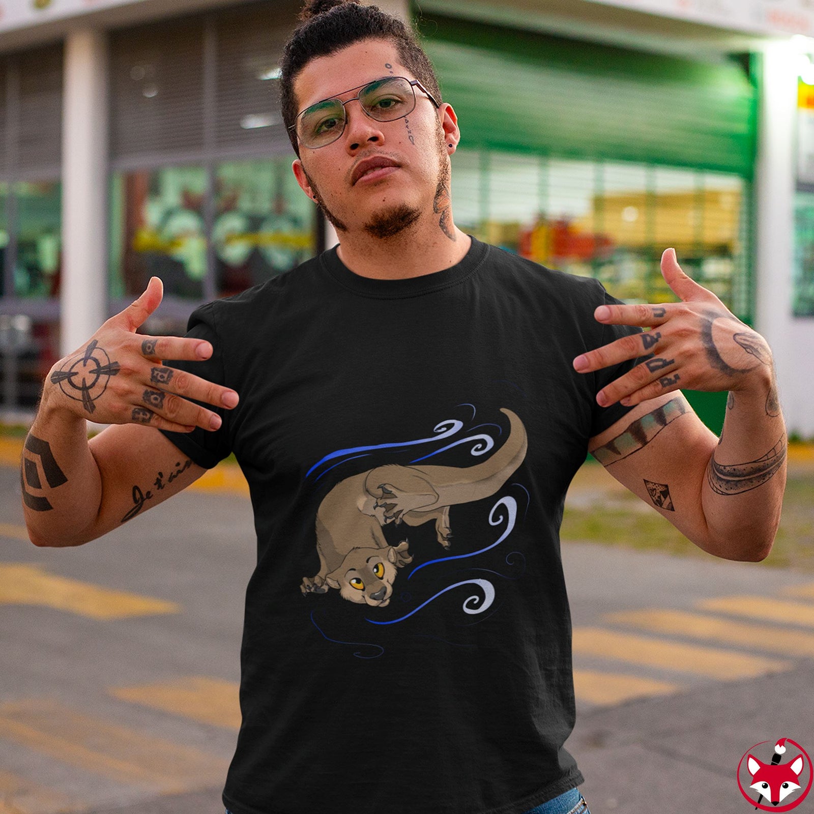 Otter - T-Shirt T-Shirt Dire Creatures 