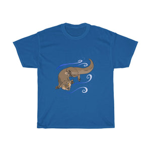Otter - T-Shirt T-Shirt Dire Creatures Royal Blue S 