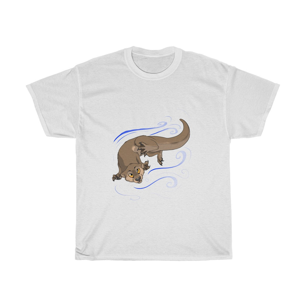 Otter - T-Shirt T-Shirt Dire Creatures White S 