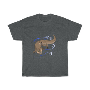 Otter - T-Shirt T-Shirt Dire Creatures Dark Heather S 
