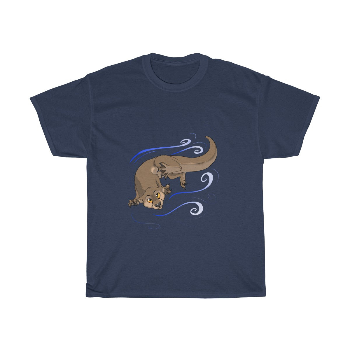 Otter - T-Shirt T-Shirt Dire Creatures Navy Blue S 