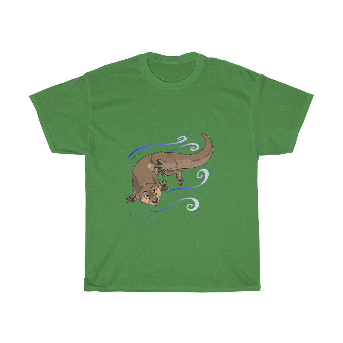 Otter - T-Shirt T-Shirt Dire Creatures Green S 
