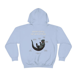 Otter Black - Hoodie Hoodie Artworktee Light Blue S 