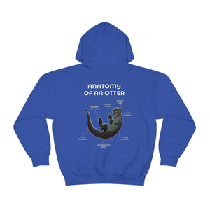 Otter Black - Hoodie Hoodie Artworktee Royal Blue S 