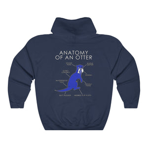 Otter Blue - Hoodie Hoodie Artworktee Navy Blue S 