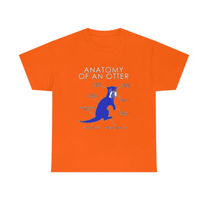 Otter Blue - T-Shirt T-Shirt Artworktee Orange S 